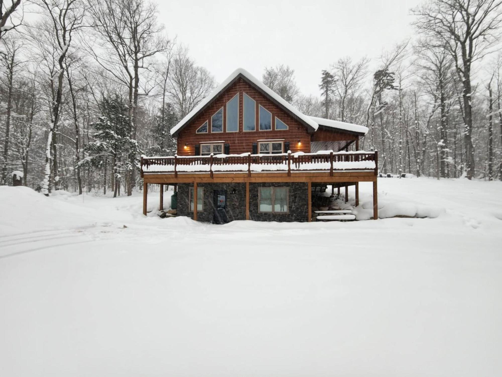 Blissful Bear Villa Old Forge Exterior photo